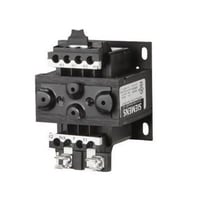 Siemens MT0075J Class MT Control Power Transformer, 208/230/460 VAC, 200/220/440 VAC, 240/480 VAC Primary, 24 x 115, 23 x 110, 25 x 120 VAC Secondary, 75 VA, 50 to 60 Hz, 1 Phase