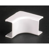 Wiremold® 2817-FW 1-Channel Non-Metallic Internal Raceway Elbow, 90 deg Bend, PVC
