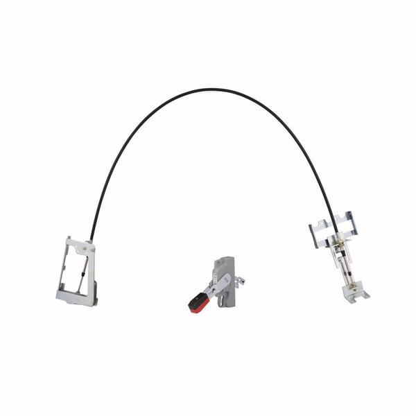 F3S05CXEATON F3S05C C Series Handle Mechanism, NEMA 1/3R/12 NEMA Rating, For Use With C Series K-Frame Molded Case Circuit Breaker, Flexible Shaft Handle to Device Connection
