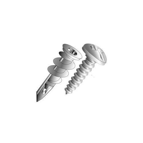 Minerallac® Cully™ EZ Ancors™ 39916J Self-Drilling Drywall Anchor Combo Kit, 101 Pieces, Die Cast Zinc/Steel, Zinc Plated