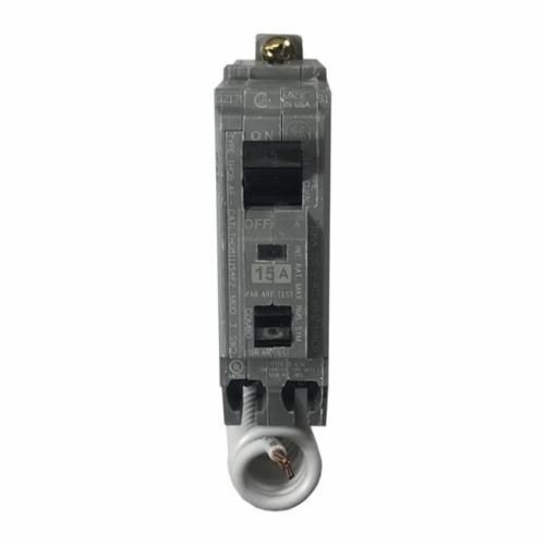 GE THQB1115AF2 Arc Fault Circuit Breaker, 120/240 VAC, 15 A, 10 kA, 1 Pole