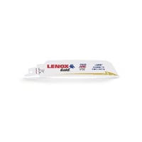 Lenox® Gold® 210946114GR Extreme Metal Reciprocating Saw Blade, 6 in L x 1 in W, 14 TPI, Bi-Metal Body