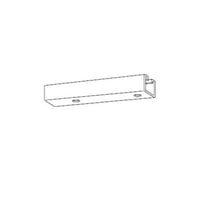 Kindorf® G-975-10 Fixture Channel, 1/2 in Slots, 12 ga THK, 10 ft L
