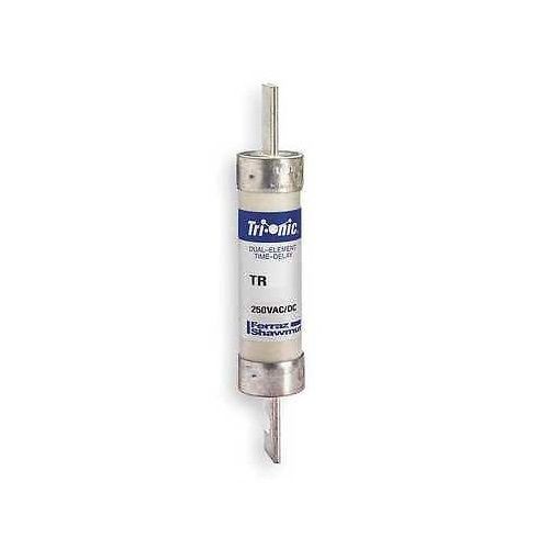 Mersen Tri-Onic® TR2-1/2R Current Limiting Low Voltage Time Delay Fuse, 2-1/2 A, 250 VAC/VDC, 200/20 kA Interrupt, RK5 Class, Cylindrical Body