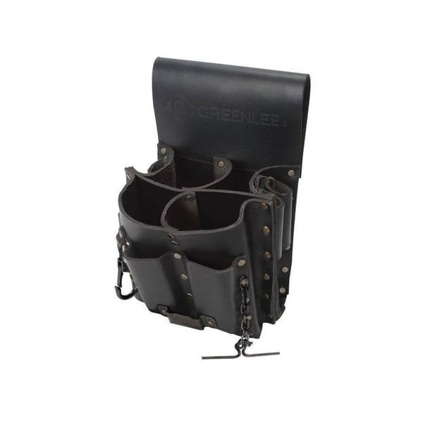 0258-11Greenlee® 0258-11 Heavy Duty Tool Pouch, Top Grain Leather
