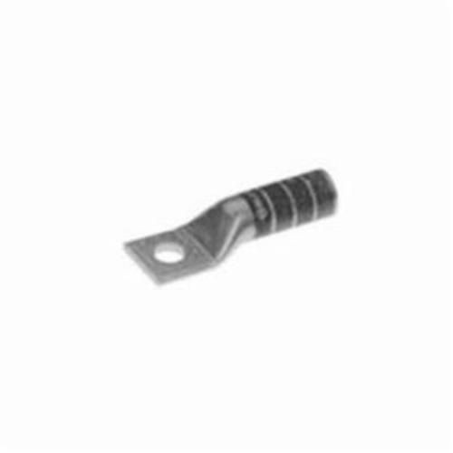 YA4CNBURNDY® HYLUG™ YA4CN YA Series 1-Hole Uninsulated Compression Lug, 4 AWG Stranded Copper Conductor, Die Code: 8/346, 1/2 in Stud, Tin Plated Copper