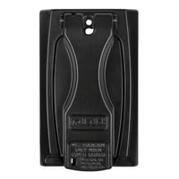 Red Dot® DCCU-BR Universal Flip-Lid Weatherproof Receptacle Cover, Die Cast Zinc