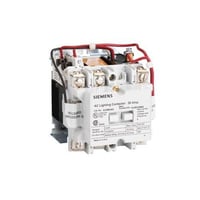 Siemens CLM0C06120 Lighting Contactor, 110/120 VAC V Coil, 30 A, 6NO Contact, 6 Poles