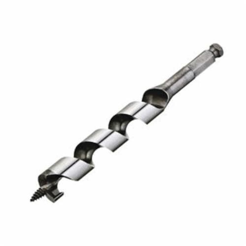 35-898IDEAL® 35-892 Heavy Duty Short Ship Auger Bit, 5/8 in Dia, 7-1/2 in OAL, 5 in L Single Helix Flute, 7/16 in Shank