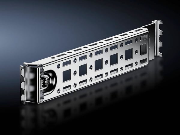 2393350Rittal 2393350 Rail, Carbon Steel