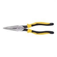 J203-8Klein® J203-8 Heavy Duty Long Nose Plier, 2-5/16 in L x 1 in W x 1/2 in T
