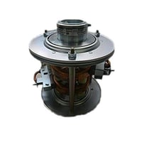 Aero-Motive® SR902 130092 Air Gap Slip Ring, 600 VAC, 200 A, 125 rpm Continuous, 1 AWG, 2-Conductor, Surface Mount, 1-1/2 in Dia Center Bore, -40 to 120 deg C