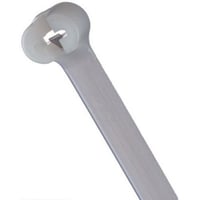 Ty-Rap® TY25M-6 High Performance Standard Cable Tie, 7.31 in L x 0.184 in W x 0.043 in THK, Nylon/Polyamide 6.6, Blue