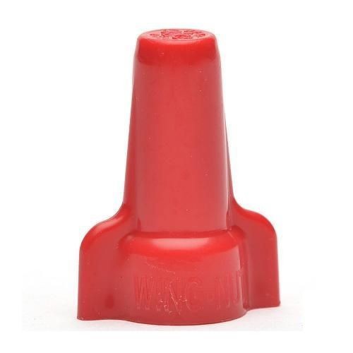 IDEAL® Wing-Nut® 30-652 452® Flame-Retardant Wire Connector, Contoured Winged/Twist On Shell, Live Action/Square Wire Spring, 18 to 8 AWG Solid/Stranded Wire, Polypropylene
