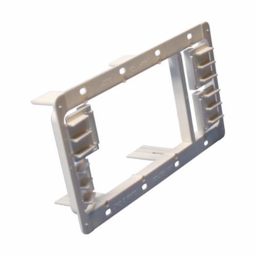 MP34PnVent ERICO MP34P Low Voltage Mounting Plate, For Use With Low Voltage Class 2 Outlets, Plate Mount, ABS
