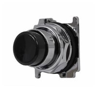 EATON 10250T111 Heavy Duty Oil/Watertight Non-illuminated Pushbutton Operator, 30.5 mm, Black