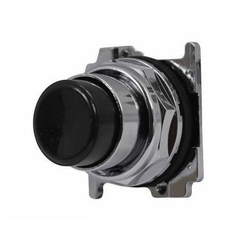 EATON 10250T111 Heavy Duty Oil/Watertight Non-illuminated Pushbutton Operator, 30.5 mm, Black