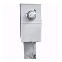 Midwest® GE M281C1P6H Ring Metered Power Outlet, 120/240 VAC, 200 A, 1 ph Phase, 6 AWG to 350 kcmil Wire, NEMA 3R Enclosure