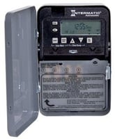 Intermatic® ET1105C ET1100 Electronic Timer Switch, 1 min to 23 hr 59 min Setting, 120/277 VAC, 1, 2 hp, 1NO/SPST Contact, 1 Poles