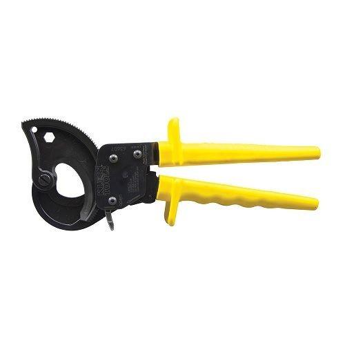 Klein® 63607 Cable Cutter, 600 kcmil Cable/Wire, 10-1/4 in OAL, Straight Cut, Steel Jaw
