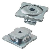 B-Line NW528ZN Combo Nut Washer, 3/8-16, 3/8 in THK, Steel