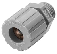 SHC1036CRHubbell, Cord Connector, Straight, Male, 3/4 Inch, Nylon, 0.50 to 0.63 Inch