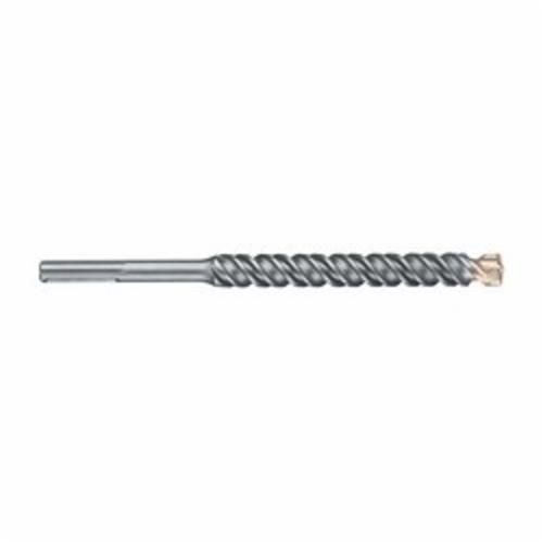 DW5825DeWALT® CARBIDE™ High Impact Masonry Drill, 1-1/8 in Dia, HSS, Bright, 18 in Cutting Depth