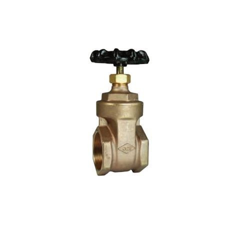 Dixon® BGV200 Gate Valve, 2 in, FNPT, Brass Body, Iron Handwheel Actuator