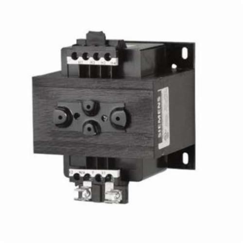 MT0350ASiemens MT0350A Class MT Control Power Transformer, 240/480 VAC Primary, 120 VAC Secondary, 350 VA Power Rating, 50/60 Hz, 1 Phase