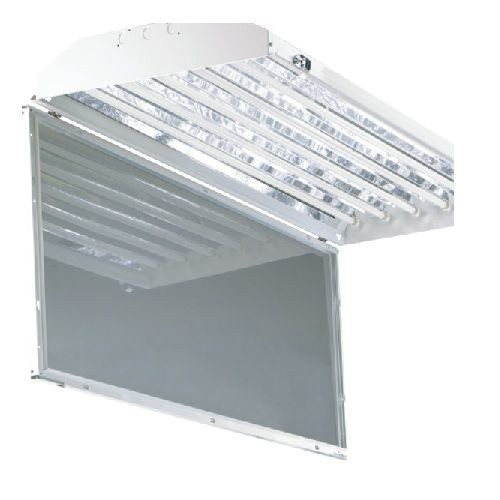 Atlas® LFC36-125 Lens Frame, 48 in L x 19.37 in W, For Use With Atlas 6 Lamp IFS Series Fixture and Industrial High Bay, Aluminum