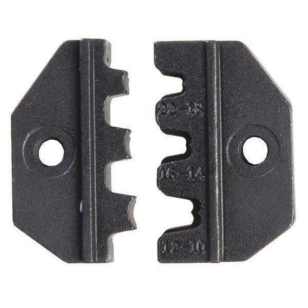 Tempo CrimpALL® PA2033 Interchangeable Crimping Tool Die, 22 to 10 AWG Open Barrel Non-Insulated Terminal/Narrow Lug/Power Contact Cable, Heat Treated Steel
