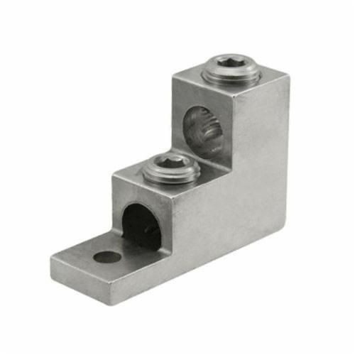 PB2-300ILSCO® ClearChoice® PB2-300 Type PB Dual Rated Panelboard Stack Lug, 6 AWG to 300 kcmil, 5/16 in Bolt/Stud, For Use With Aluminum or Copper Conductor