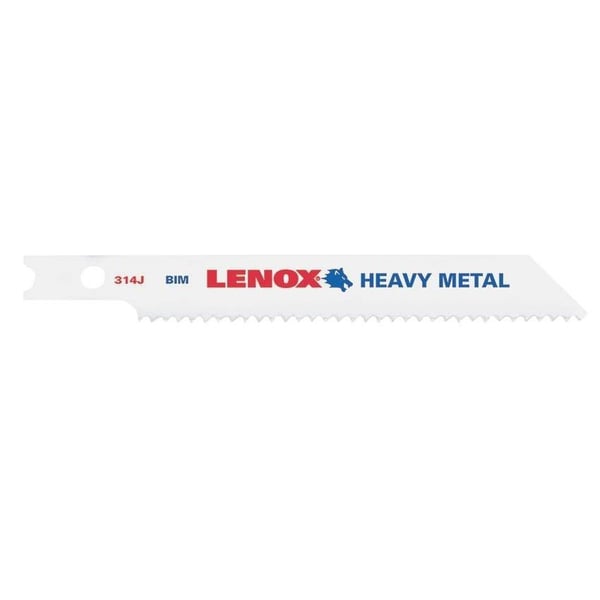 Lenox® 20321BT314J Jig Saw Blade, 3-5/8 in L, 14 TPI, Bi-Metal Cutting Edge, Bi-Metal Body