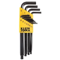 Klein® BLK12 Hex Key Set, Ball End, Plastic Caddy