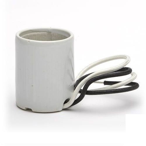 Leviton® 8756-J Keyless Lampholder, 1500 W Lamp, 600 VAC, Mogul Incandescent Lamp