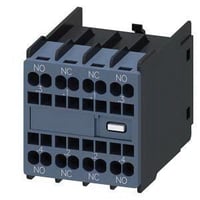 3RH2911-2FA22SIRIUS 3RH2911-2FA22 Auxiliary Switch Block, 24/230 VAC/24/110/220 VDC, 1/3/10 A, 4 Contacts