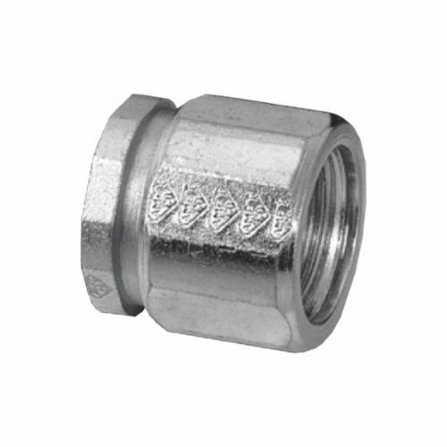 EK-407Steel City® EK-407 3-Piece Conduit Coupling, 2-1/2 in, For Use With IMC/Rigid Conduits, Malleable Iron, Zinc Plated