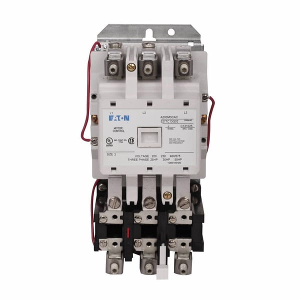 A200M3CACDEATON A200M3CACD Freedom A200 Motor Control Starter, 110/120 VAC V Coil, Non-Reversing Action, 3 Poles, NEMA 3 Enclosure