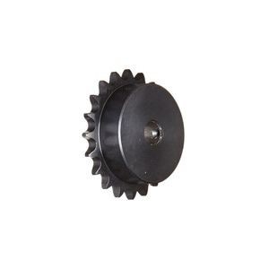 1128362Browning® 1128362 Single Strand Finished Bore Type 1 Roller Chain Sprocket With Hardened Teeth and Keyway, 1 in Dia Bore, 3.46 in OD, #40 Chain, 20 Teeth, 1/2 in Pitch, Steel