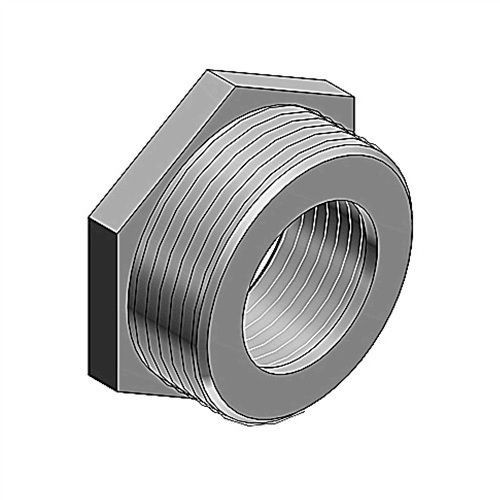 T&B® 1251 Female Threaded Conduit Reducer, 1 to 3/4 in, For Use With Rigid/IMC Conduits, Malleable Iron