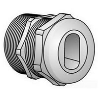 Data-Spec SheetO-Z/Gedney SE-501 Watertight Service Entrance/UF Cable Connector, 1/2 in Knockout, Malleable Iron