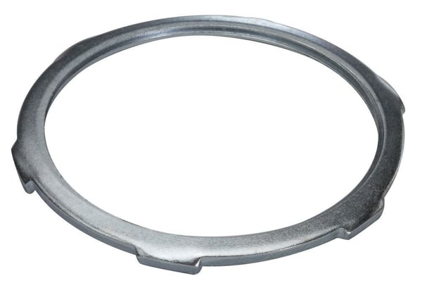 290Southwire - Topaz 290 Conduit Locknut, 4-8, For Use With Rigid Conduit, Steel, Zinc Plated