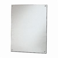 BP1816ALRobroy BP1816AL Flat Enclosure Back Panel, 16.88 in L x 14.88 in W, Aluminum, Metallic