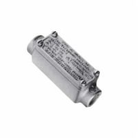 OELL1Crouse-Hinds Condulet® OELR3 SA OE Series Conduit Outlet Body With Cover, LR Body, 1 in Hub, Copper-Free Aluminum