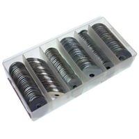 FWK10Metallics FWK10 Fender Washer Kit, Steel, 180 Pieces