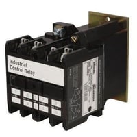 AR6AEATON AR440A Convertible Contact Industrial AC Control Relay, 4NO Contact, 110/120 VAC V Coil