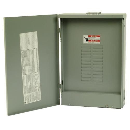 EATON CH24L3125R 3-Phase Standard Main Lug Loadcenter, 208Y/120 VAC, 240 VAC, 125 A, 24 Poles, 35 kA Interrupt