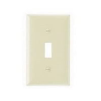 SP1-IPass & Seymour® Sierraplex® SP1-I Standard Wallplate, 1 Gangs, 5 in H x 2-3/4 in W, Thermoplastic, Ivory