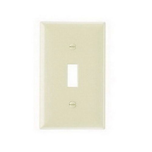 SP1-IPass & Seymour® Sierraplex® SP1-I Standard Wallplate, 1 Gangs, 5 in H x 2-3/4 in W, Thermoplastic, Ivory