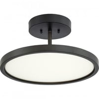 BLW1715OIQuoizel Inc BLW1715OI Beltway Semi-Flush Ceiling Light, Integrated LED Lamp, 120 V, Oil Rubbed Bronze Housing